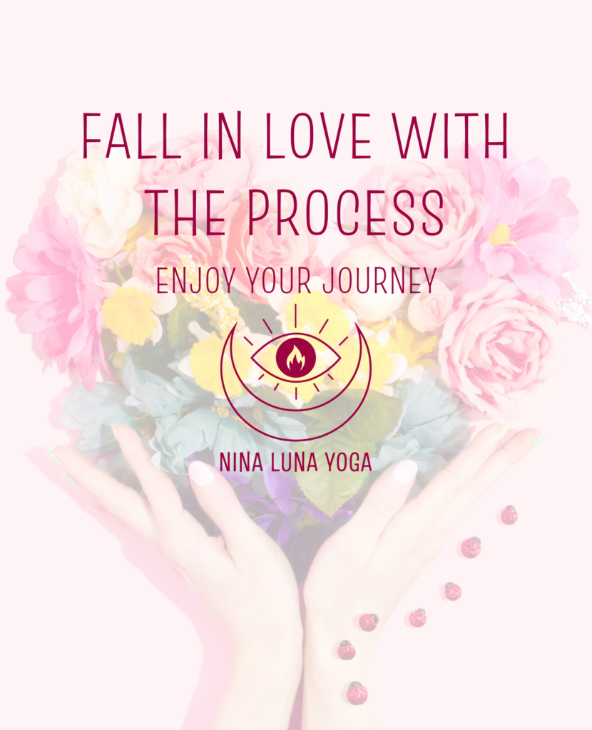 fall in love with the progress